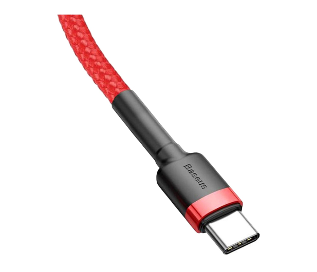 Baseus Kabel USB-C - USB-C PD QC 60W 3A 480Mb/s 1m czerwony - 1502026 - zdjęcie 3